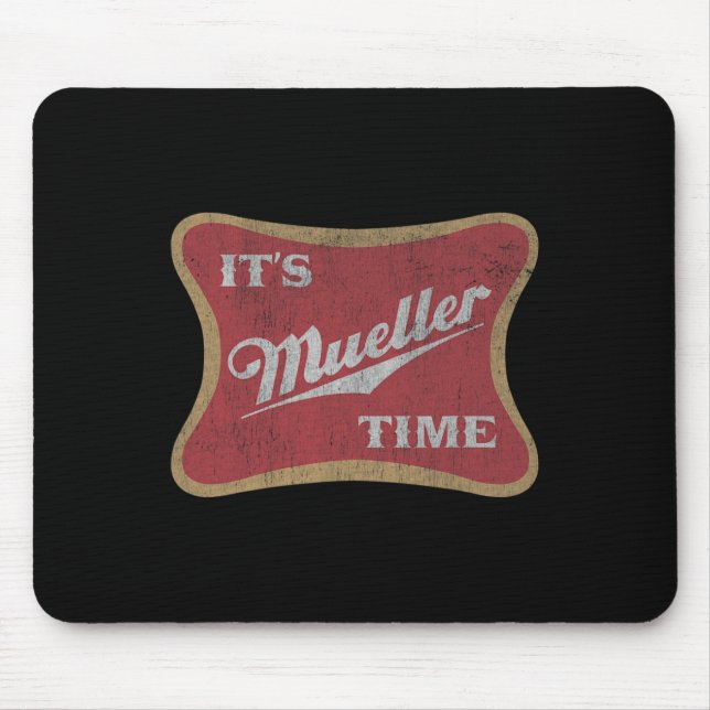 Mousepad É Robert Mueller Time Anti Trump Graphic Resist (Frente)