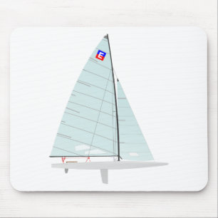 Mousepad E-scow que compete a classe do onedesign do