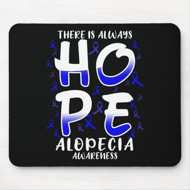 Mousepad É Sempre Esperança. Sensibilização para a Doença d (Frente)