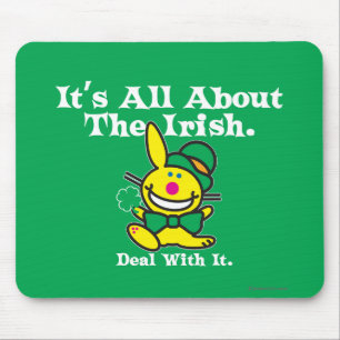 Mousepad É toda sobre o irlandês (o verde)