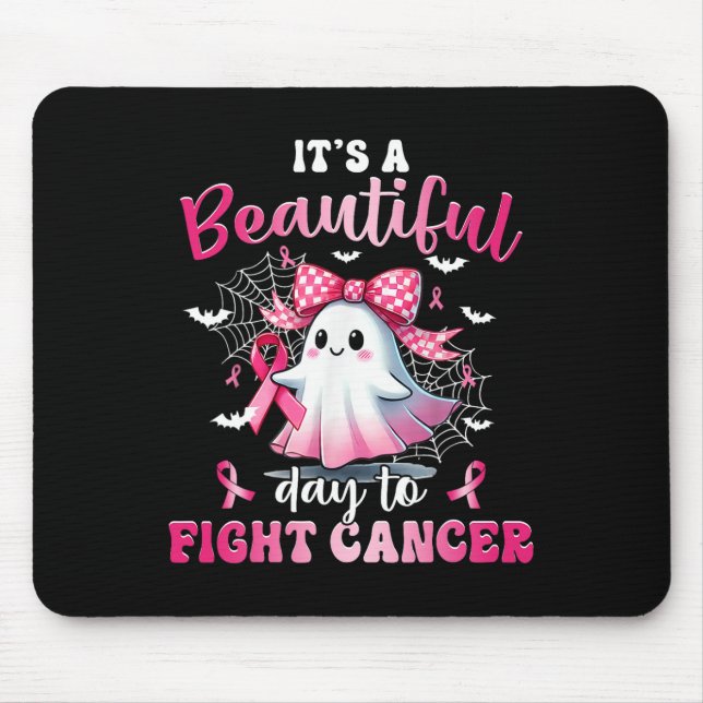 Mousepad É Um Belo Dia Para Combater O Cancer B (Frente)