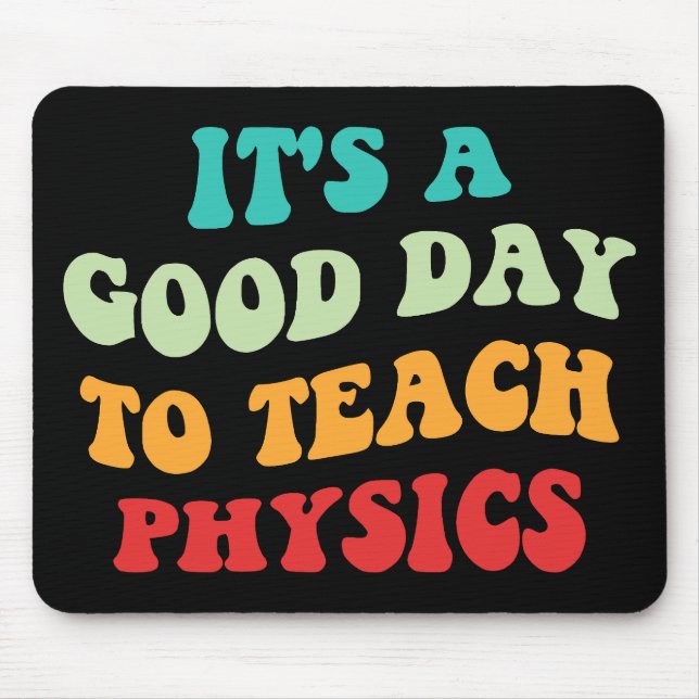 Mousepad É Um Bom Dia Para Ensinar Física I (Frente)