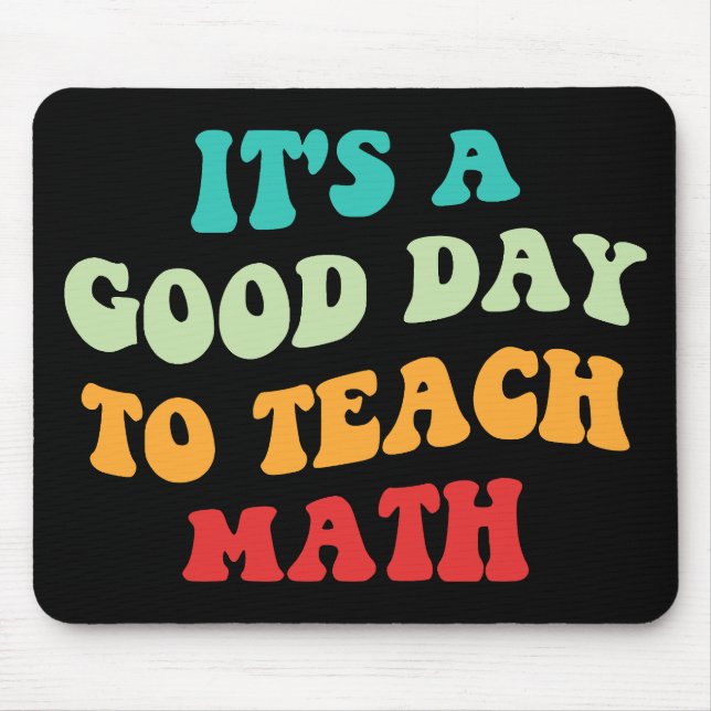 Mousepad É Um Bom Dia Para Ensinar Matemática I (Frente)