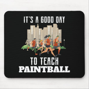Mousepad É Um Bom Dia Para Ensinar Paintball