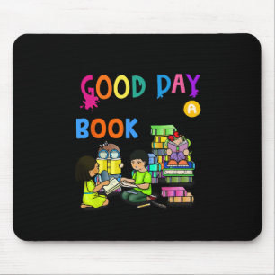 Mousepad É Um Bom Dia Para Ler Um Clube De Leitura De Livro