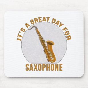 Mousepad É um dia Excelente para o saxofone