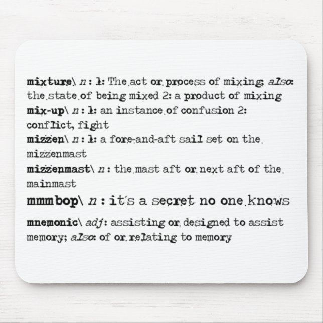 Mousepad É um segredo que ninguém sabe! (Frente)