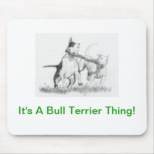 Mousepad É uma coisa de bull terrier!