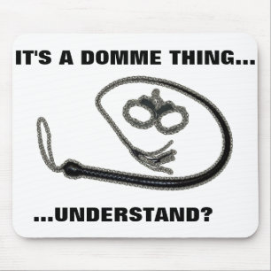Mousepad É UMA COISA de DOMME