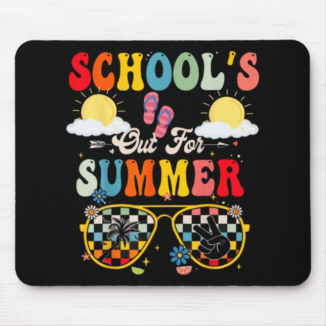 Mousepad É Uma Dama De Almoço No Último Dia Da Escola (Frente)