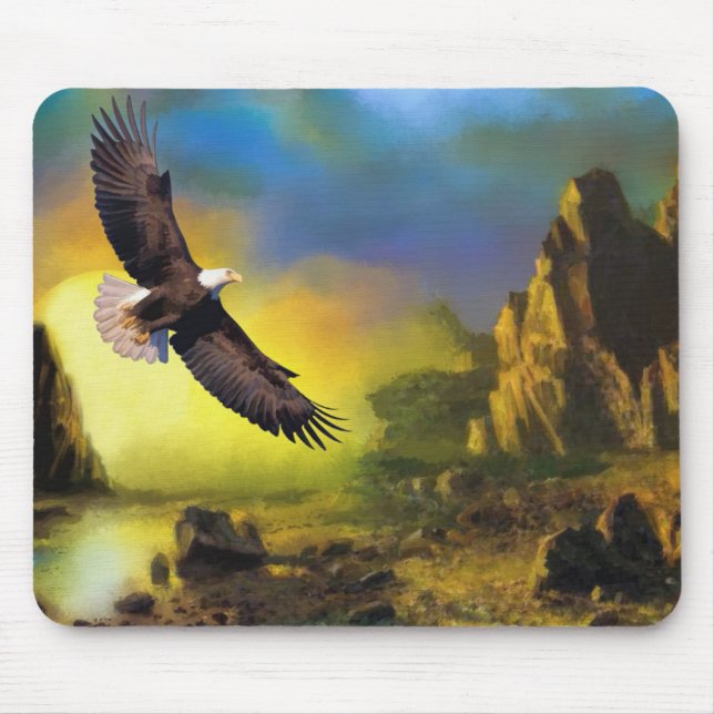 Mousepad Eagle Alto-Cálida (Frente)