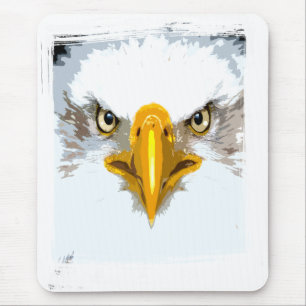 Mousepad Eagle Head Modern Pop Art Modelo Personalizado