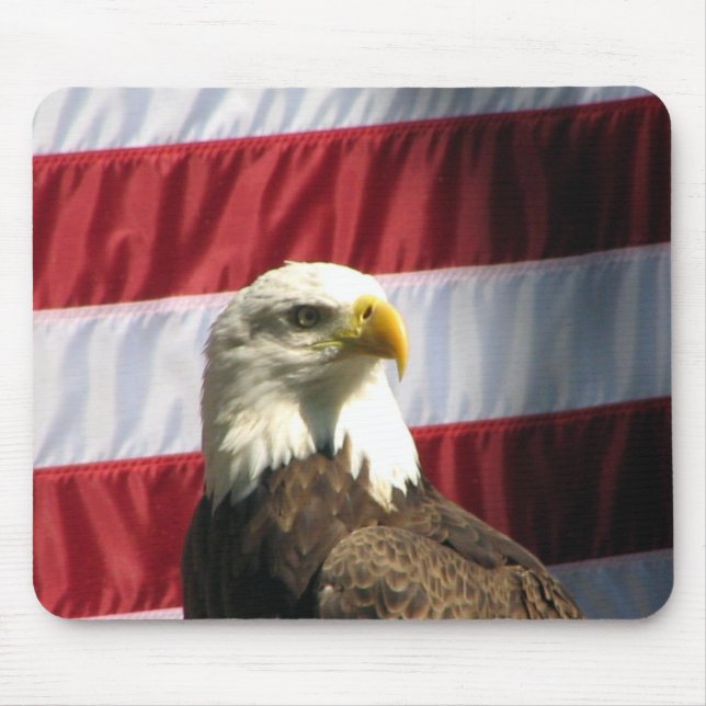 Mousepad Eagle patriótico (Frente)