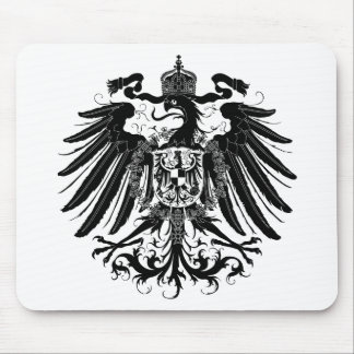 Mousepad Eagle prussiano preto