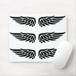 Mousepad Eagle wing black&white theme