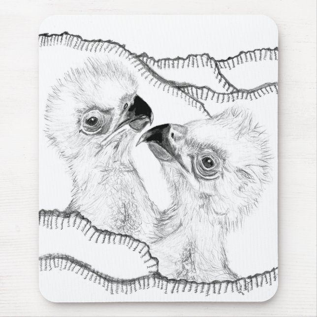 Mousepad EAGLES HARRIET + M15 E17 + E18 VIPs EM CROW (Frente)