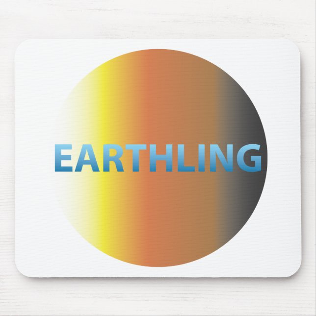 Mousepad Earthling do AP redondo (Frente)