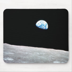 Mousepad Earthrise - a perspectiva lunar