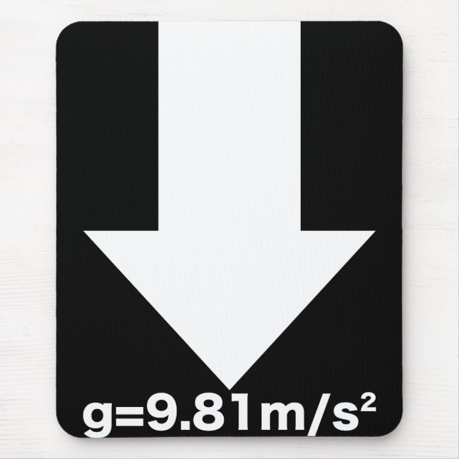 Mousepad Earth's_Gravity (Frente)