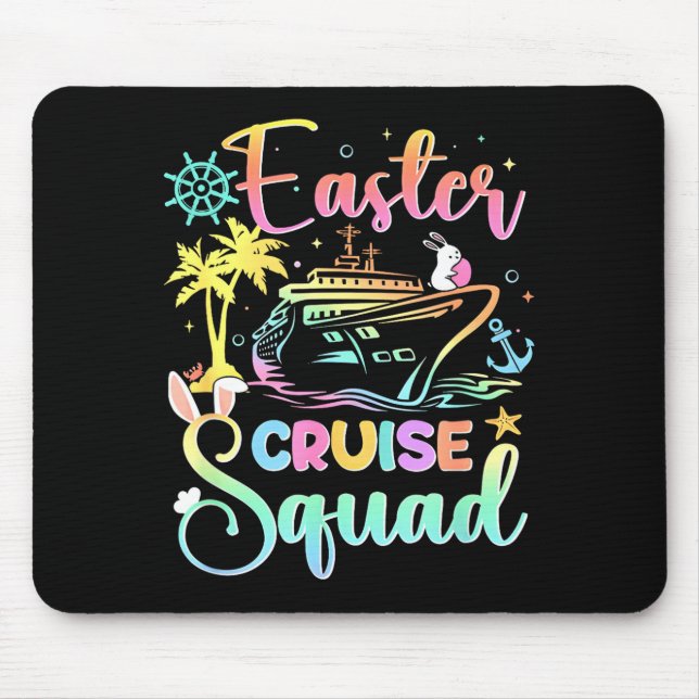 Mousepad Easter Cruise 2026 Squad Cruising Holiday Family G (Frente)