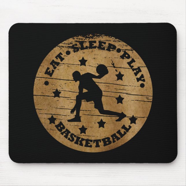 Mousepad eat sleep play basketball (Frente)