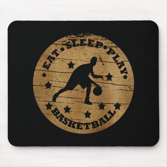 Mousepad eat sleep play basketball (Frente)