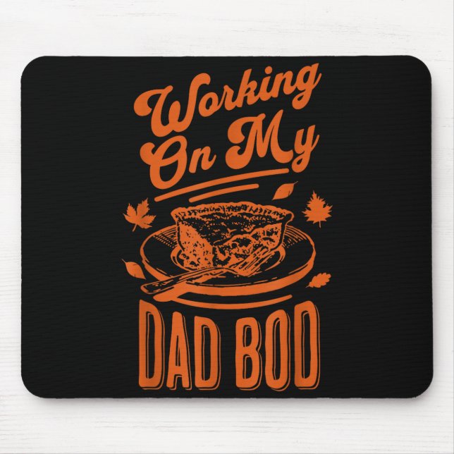 Mousepad Eating For Two Thanksgiving Couples Pregnancy Anno (Frente)