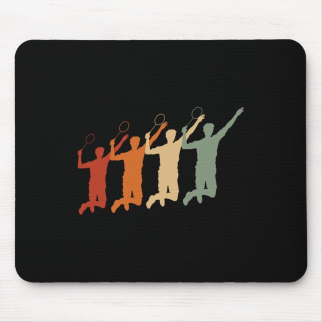Mousepad Ecg Hearminton Player Shuttle Sports Smas (Frente)