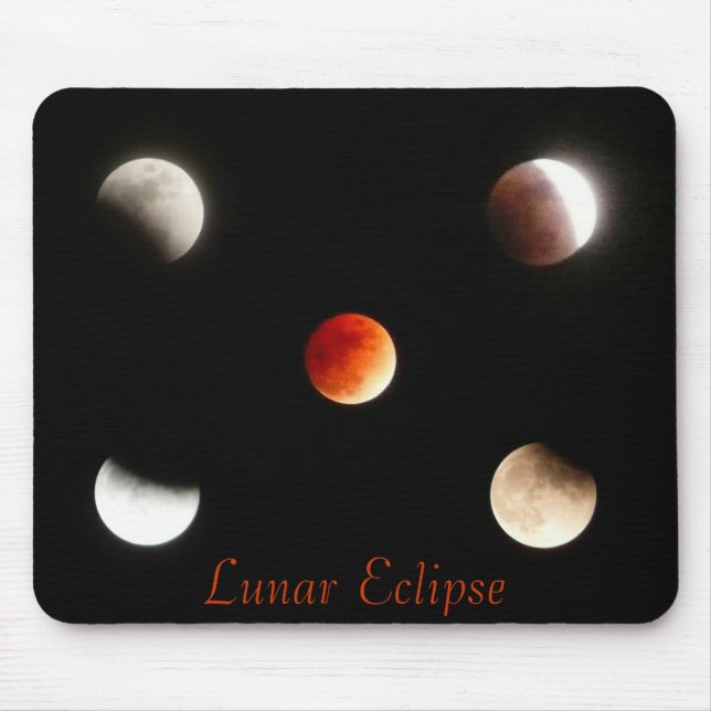 Mousepad Eclipse lunar (Frente)