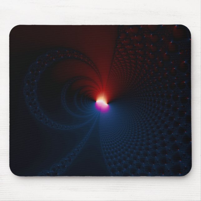Mousepad Eclipse lunar - Fractal (Frente)