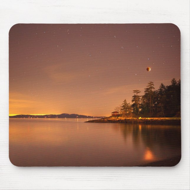 Mousepad Eclipse Lunar | Victoria, Colômbia Britânica (Frente)
