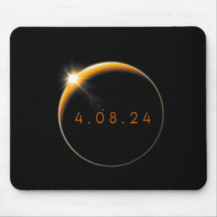 Mousepad Eclipse Solar 2024 040824 Eclipse Mens Mulheres Cr