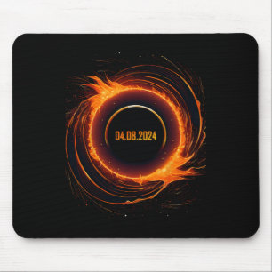 Mousepad Eclipse Solar 2024 Eclipse Sun Total