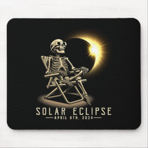 Mousepad Eclipse Solar 2024 Total Eclipse 8 de abril de 202
