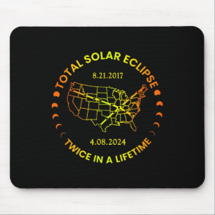 Mousepad Eclipse Solar Duas Vezes Na Vida 2024 Total Solar