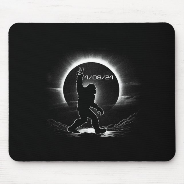 Mousepad Eclipse Solar Pé Grande Eclipse Total Solar (Frente)