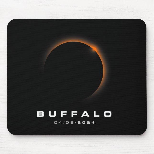 Mousepad Eclipse Solar Total 2024 - Eclipse Solar de Buffal (Frente)