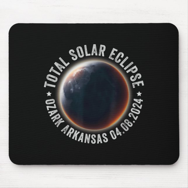 Mousepad Eclipse Solar Total Ozark Arkansas 04 08 2024 (Frente)