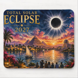 Mousepad Eclipse Total Solar 2027 Egito