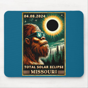 Mousepad Eclipse Total Solar Fofa Missouri Pé Grande