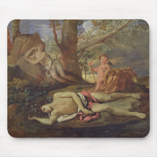 Mousepad Eco e narciso (Frente)