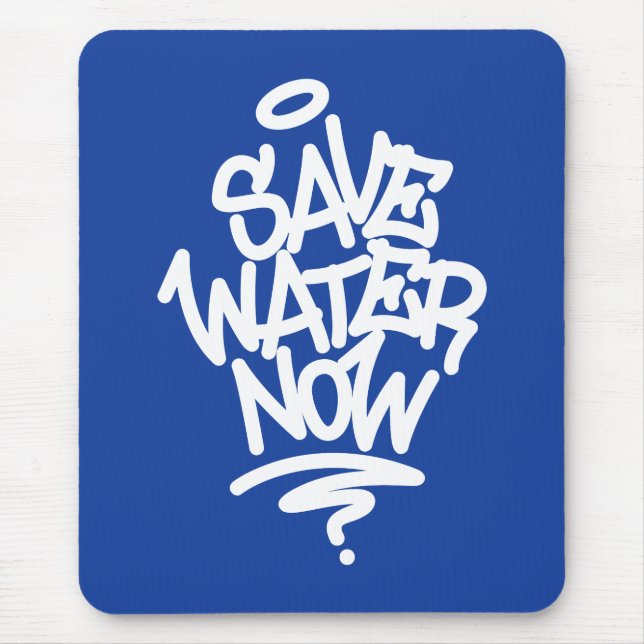 Mousepad Economize água agora (Frente)