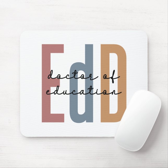 Mousepad EdD Doutorado Em Educação (Com mouse)