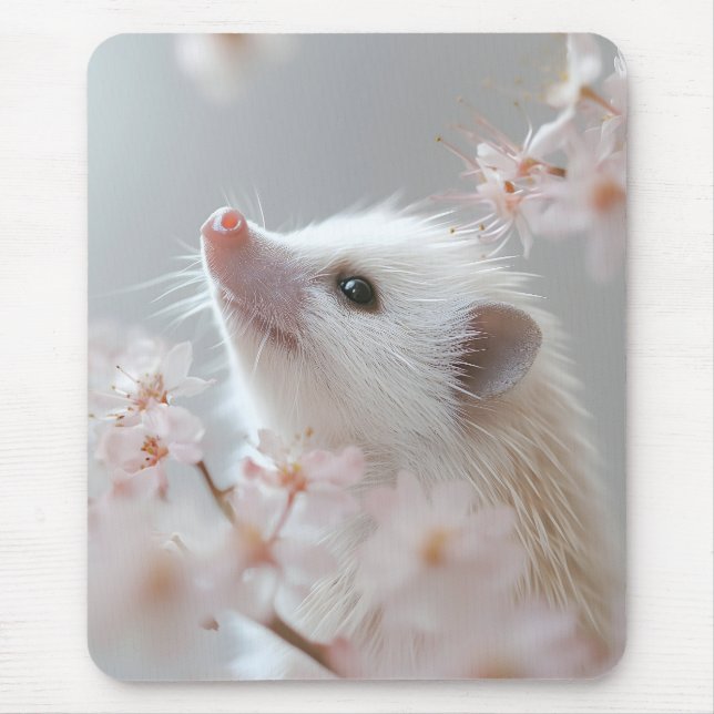 Mousepad Edema Adorável Entre As Lossóis De Primavera (Frente)