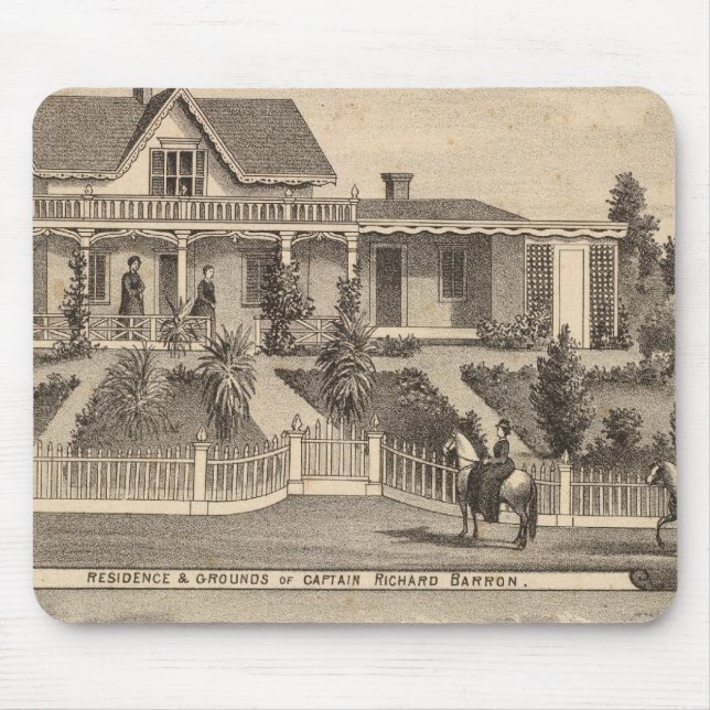Mousepad Eden Landing, residência de Barron, armazéns (Frente)