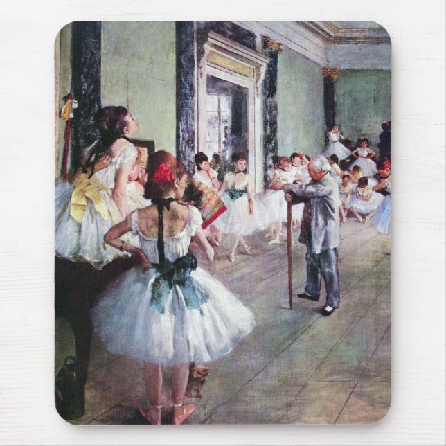 Mousepad Edgar Degas - a classe de dança (Frente)
