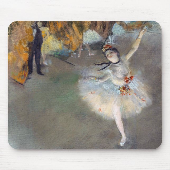Mousepad Edgar Degas - A Estrela / Dançarina no Palco (Frente)