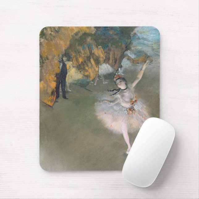Mousepad Edgar Degas | A estrela ou o dançarino do Palco (Com mouse)