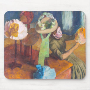 Mousepad Edgar Degas - A Loja de Chapéus