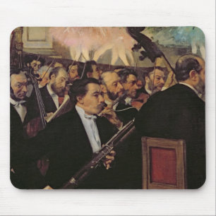Mousepad Edgar Degas a orquestra da ópera, c.1870